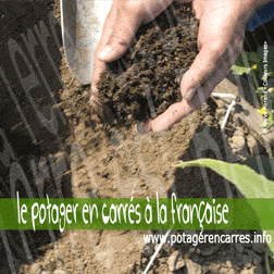 Préparer le sol du potager en carrés à la française sur www.potagerencarres.info
